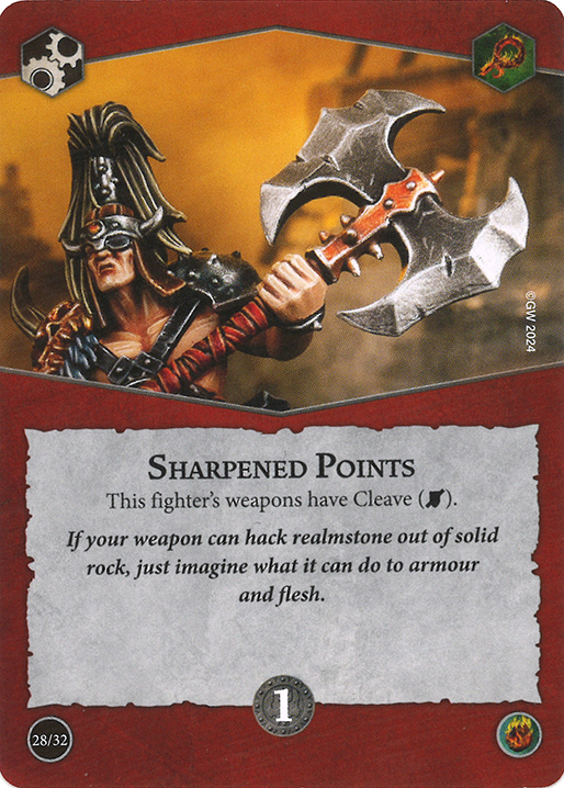 Sharpened Points